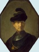 Rembrandt van rijn Old Soldier oil painting